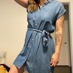 Denim dress